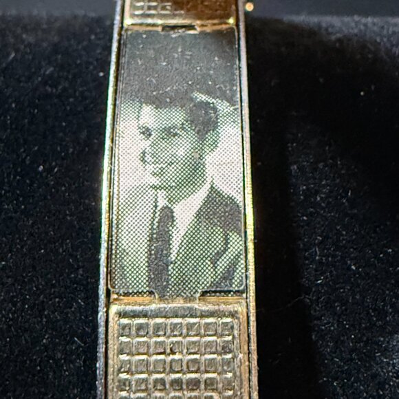 Vintage Lot 3 Items: Ladies Timex & Wittnhauer Watches, Photo Wrist Band - Picture 2 of 4